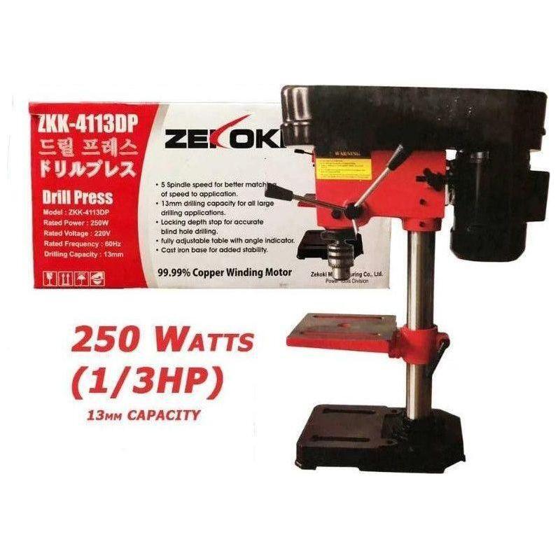 Zekoki ZKK-4113DP Bench Drill Press 250W(1/3HP) - KHM Megatools Corp. Zekoki ZKK-4113DP Bench Drill Press 250W(1/3HP) - KHM Megatools Corp.